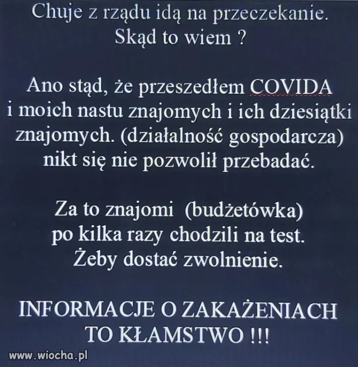Tylko informuję