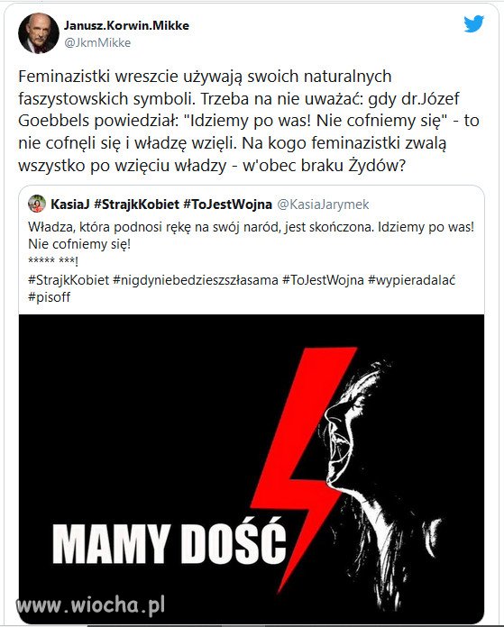 Korwin-Mikke znowu szokuje.