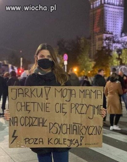 Pomoc kobiet dla Jaroslawa Kaczynskiego...