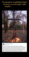 To już nie pierwsze zniszczenie tego krzyża 
