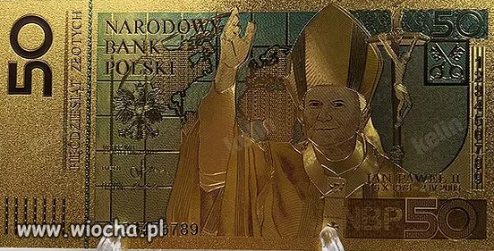 Idealny czas na promocje banknotu z wizerunkiem JP
