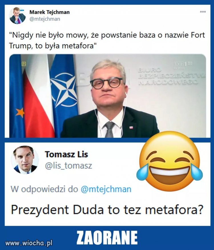 Prezydent Duda to też metafora?