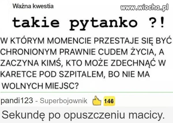 Ważna kwestia dotycząca ochrony