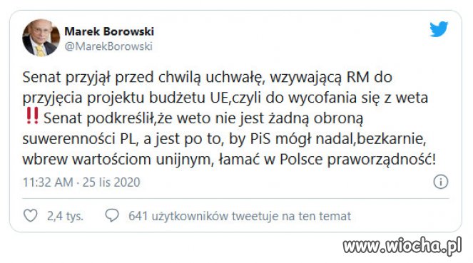 Kaczynski nie bedzie zadowolony...