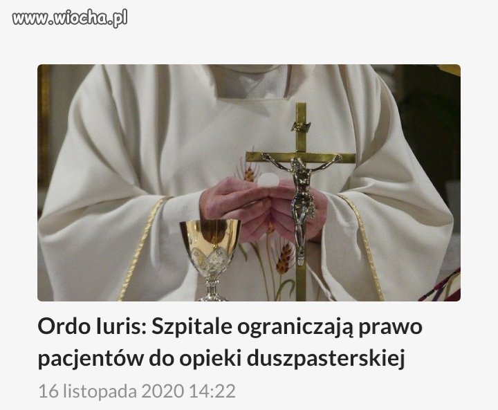 Wielu ludzi swoich najbliższych nie może odwiedzić