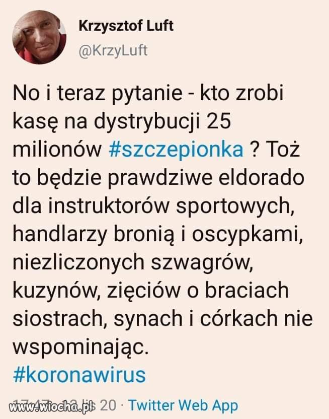 Już pewno po przetargu. 