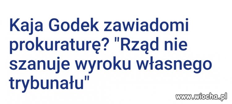 Rząd ma własny trybunał?