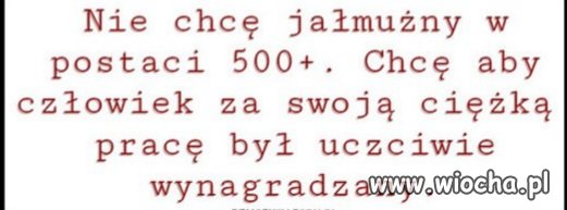 To byłoby sprawiedliwe 