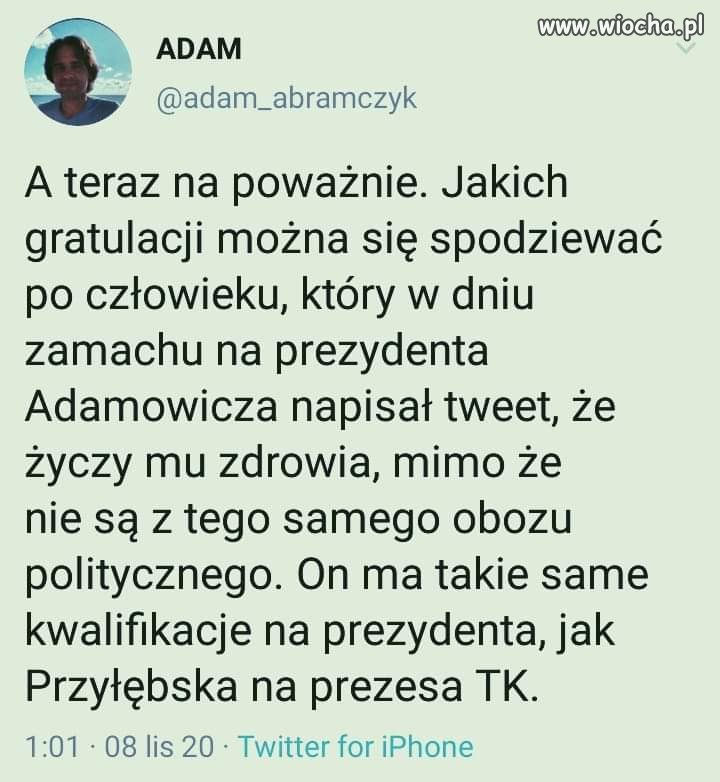 A teraz na poważnie