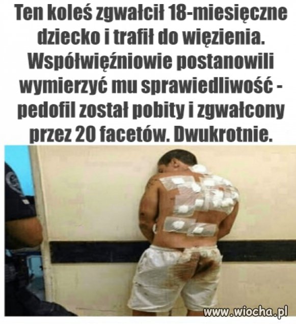 Tak kończą pedofile 