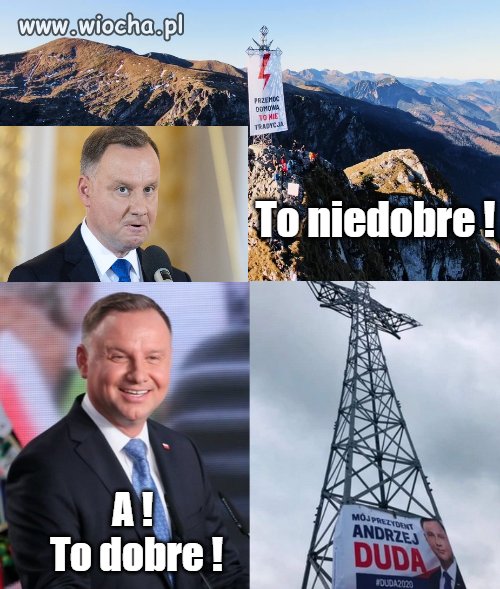 Jedno złe, a drugie dobre
