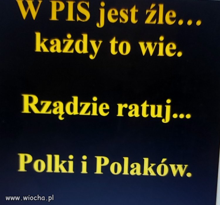 W PIS jest źle