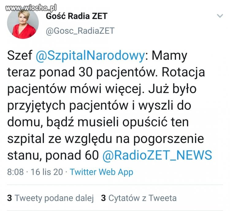 Zbyt chorzy na Narodowy. 