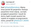 Zbyt chorzy na Narodowy. 