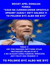 MOCNY APEL DONALDA TUSKA: