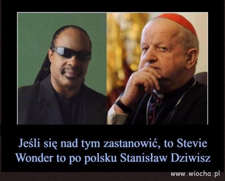 Stevie Wonder vs Stanisław Dziwisz