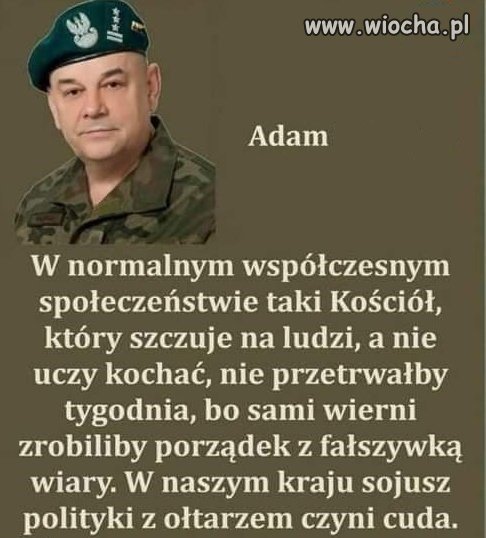 Dobrze powiedziane.