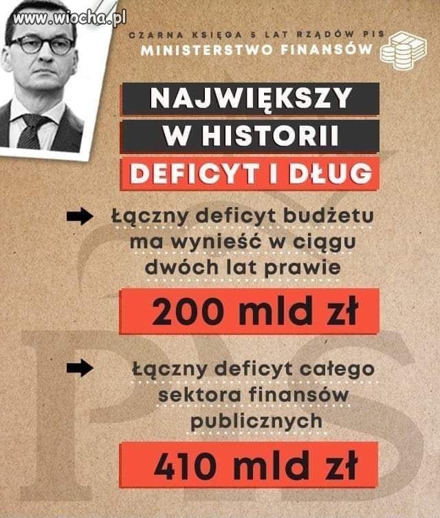 To jest dług Pis-u 