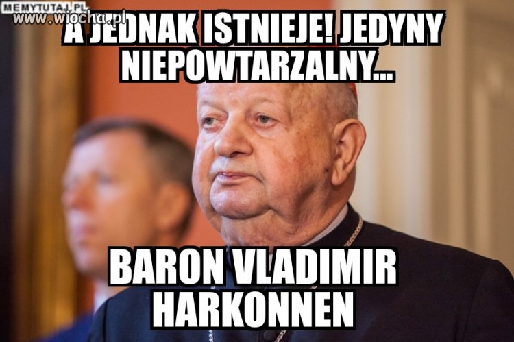 Zawsze mi ten opasly sęp kogos przypominał