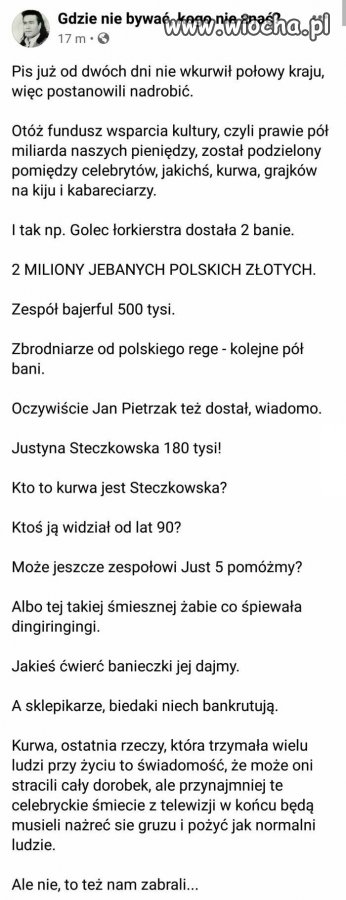 Jak zrazić do siebie cały naród jednym posunięciem