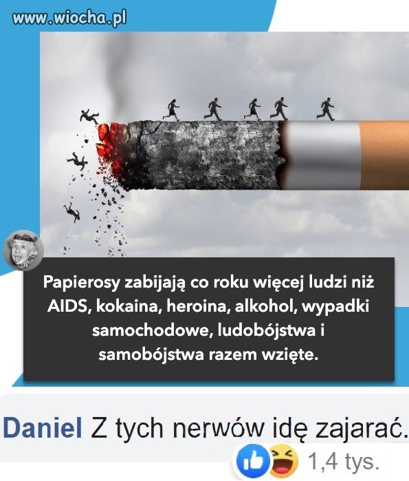 Szkodliwe papierosy