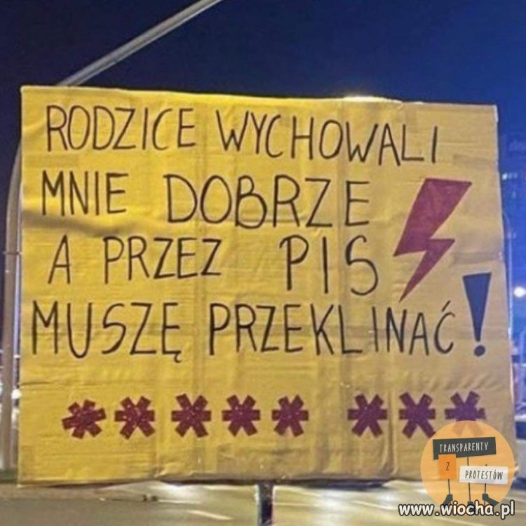 Muszę przeklinać