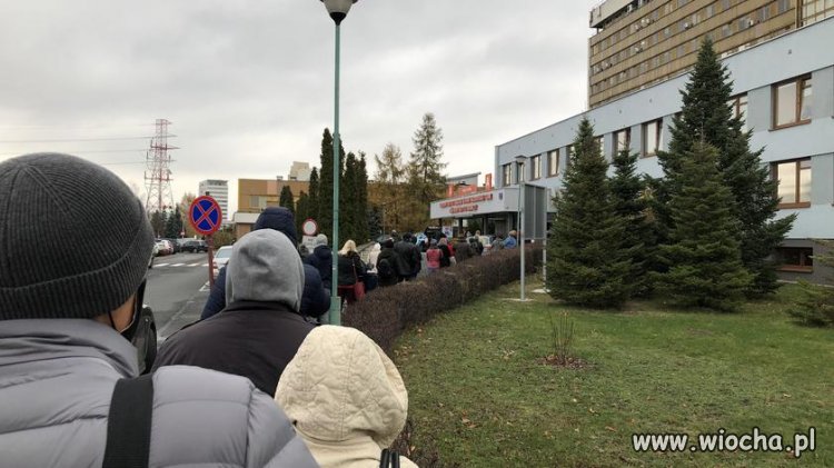 Kolejka do centrum onkologii