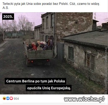 Czarno to widzę...dla Polski.