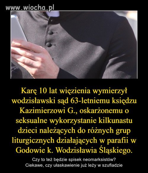 Ciekawe, czy ułaskawienie leży już w szufladzie...