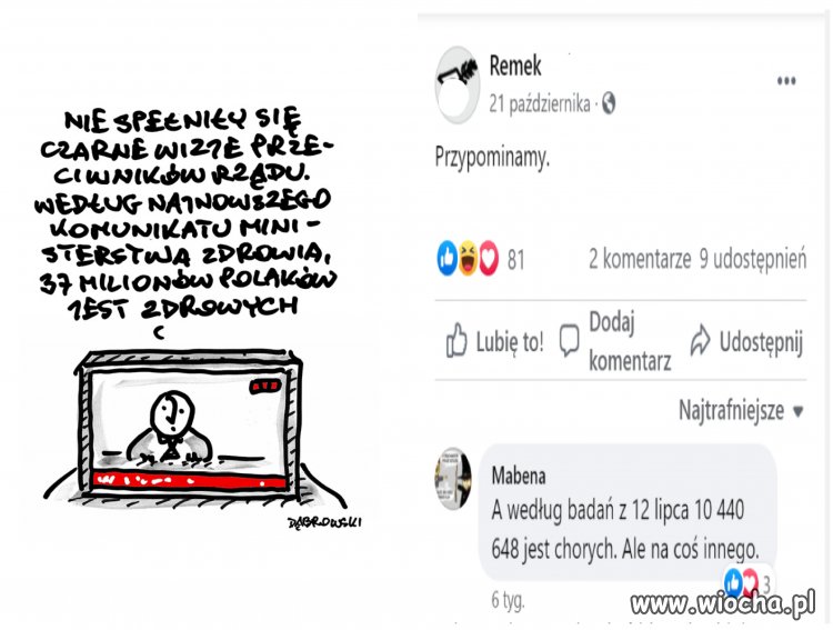 Najnowszy komunikat ministerstwa zdrowia