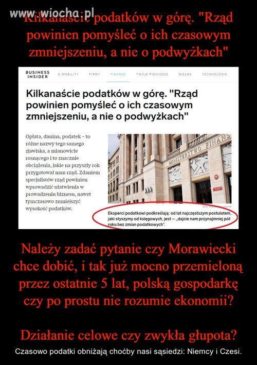 Leżącego się nie kopie...