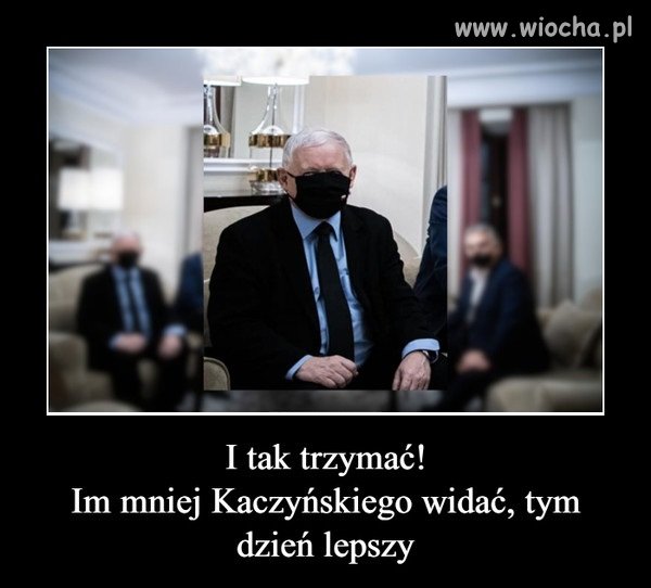 Pewnie posłuchał PRowców. Powiedzieli: Kryj ryj...
