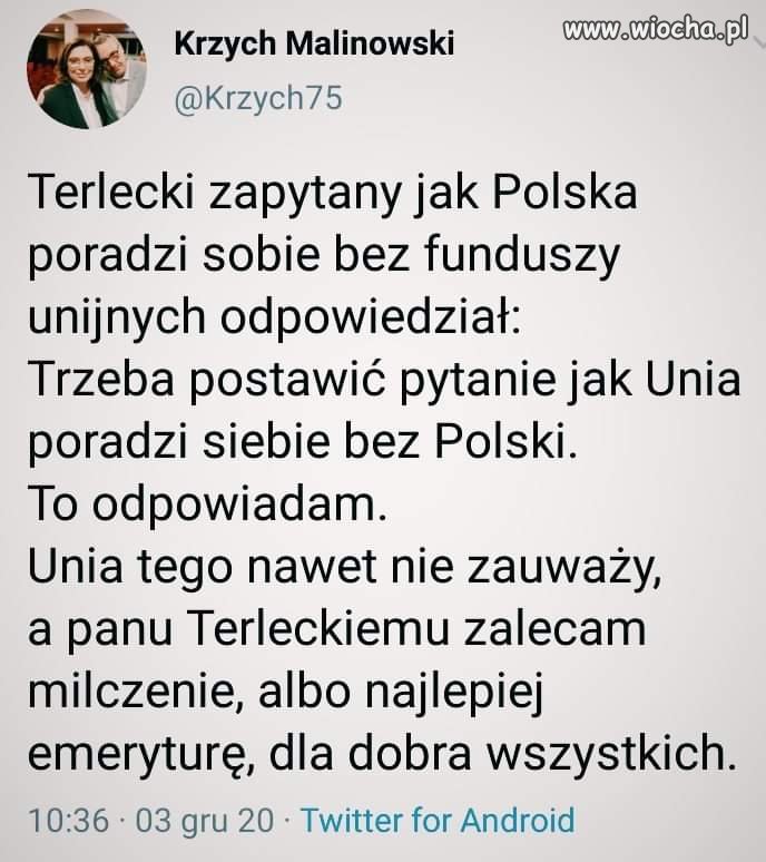 Ciekawe, jak Polska poradziłaby sobie