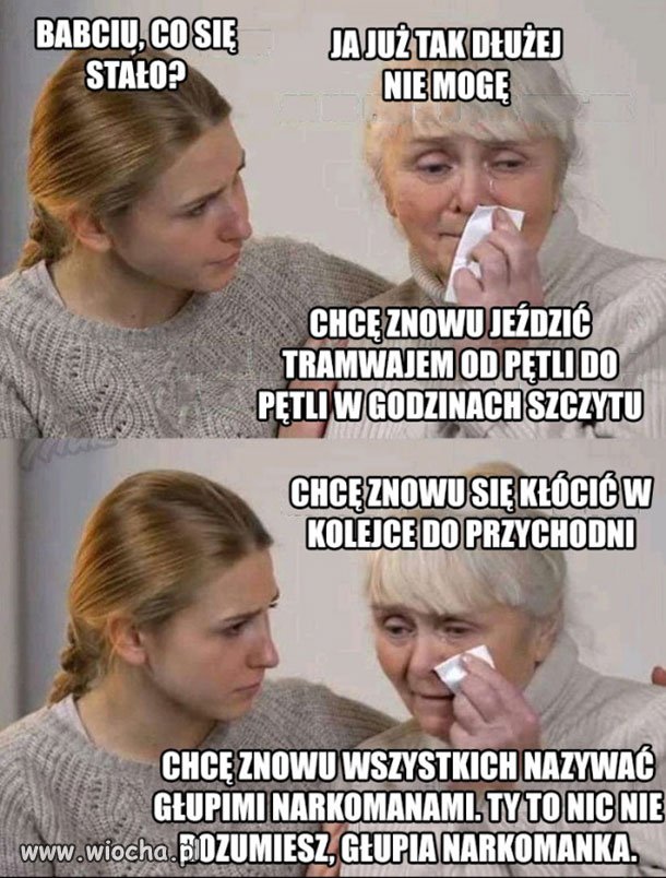 Tragedia starszych kobiet 