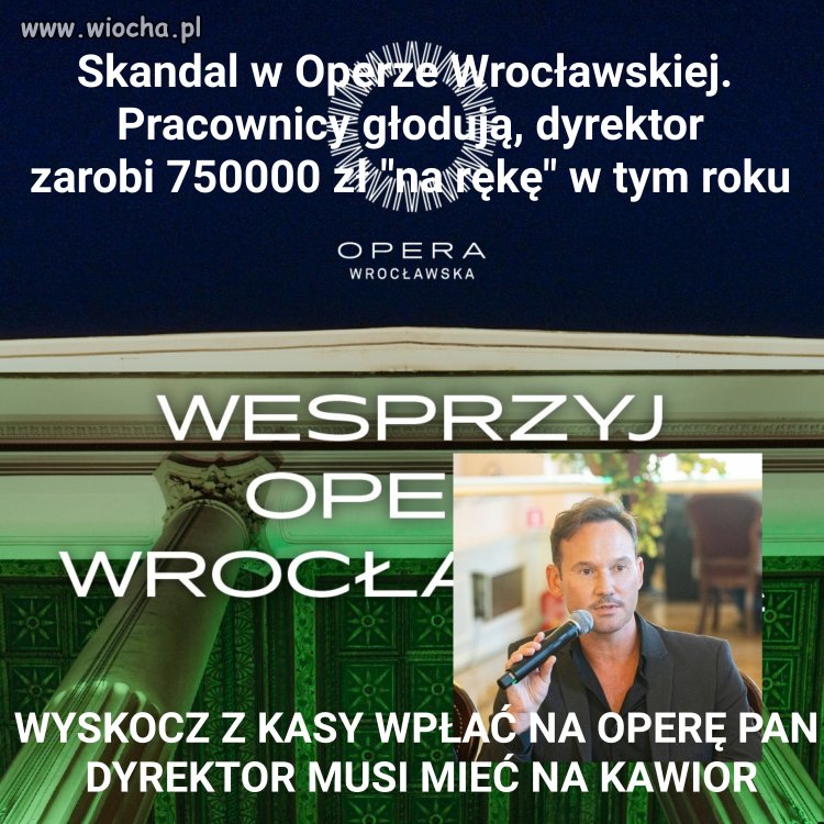 Skandal w Operze Wrocławskiej