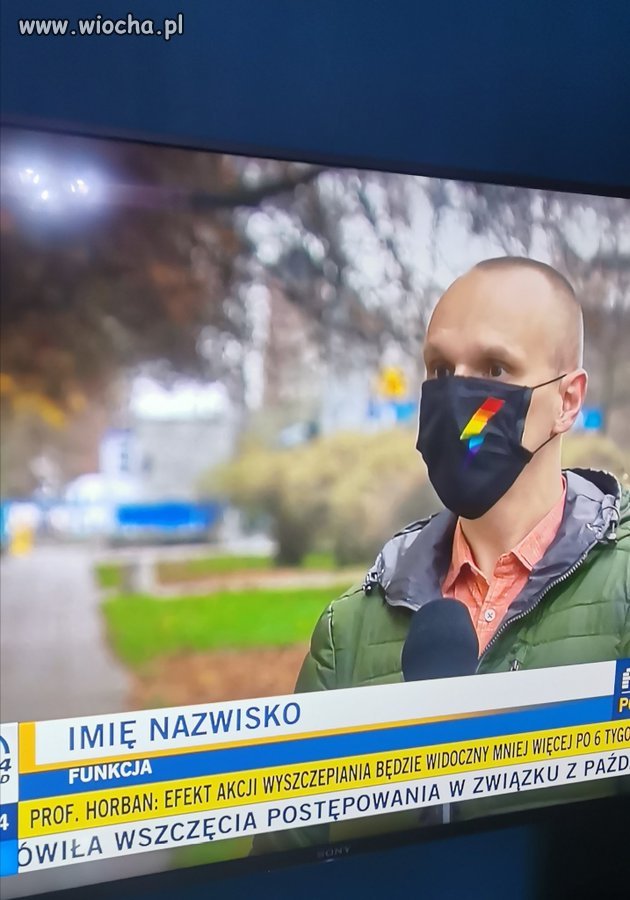 Pan wystąpił incignito w TVN24