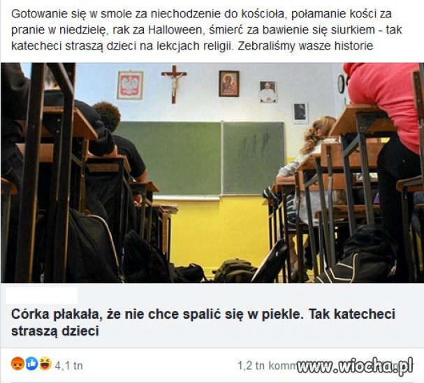 Drodzy rodzice po co posyłacie dzieci do takich idiotów