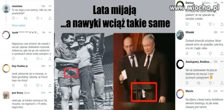Lata mijają... a nawyki wciąż te same...   