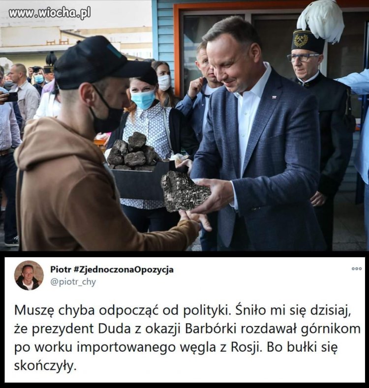 Bo bułki się skończyły...