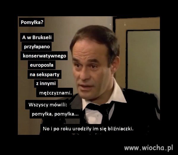 Na drugie ma pomyłka.