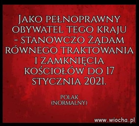 Zażądajmy wszyscy razem ...