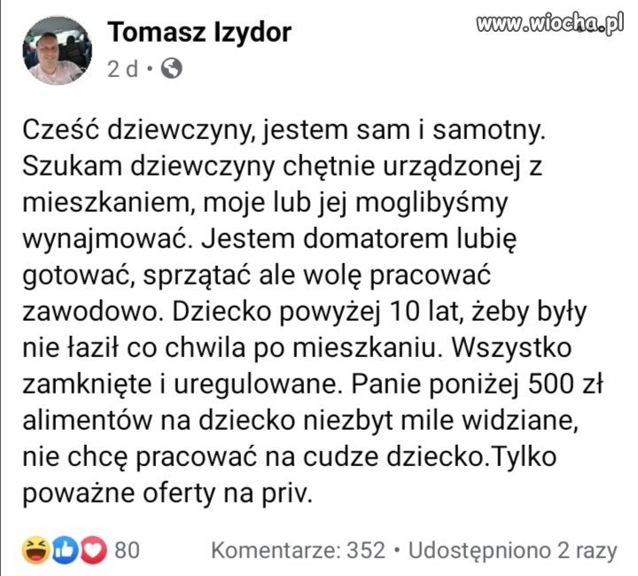 Szukam dziewczyny.