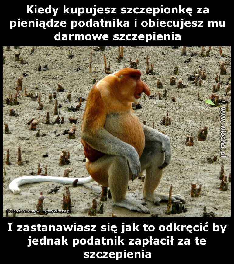 Kiedy kupujesz szczepionkę za pieniądze podatnika