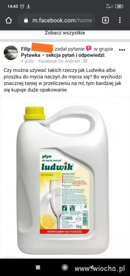Ludwik pod prysznic 