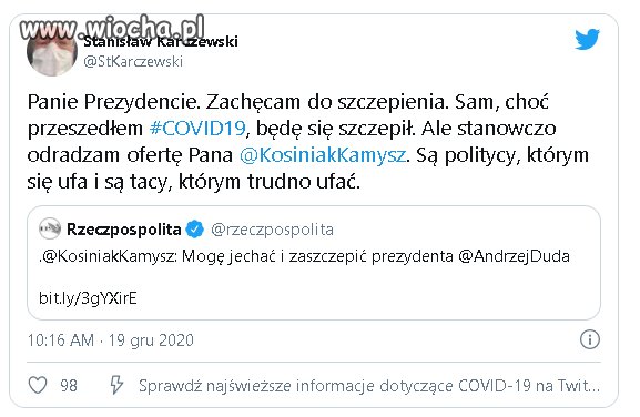 Z cyklu : Pan Stanisław powiedział 