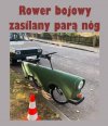 Rower bojowy zasilany parą   