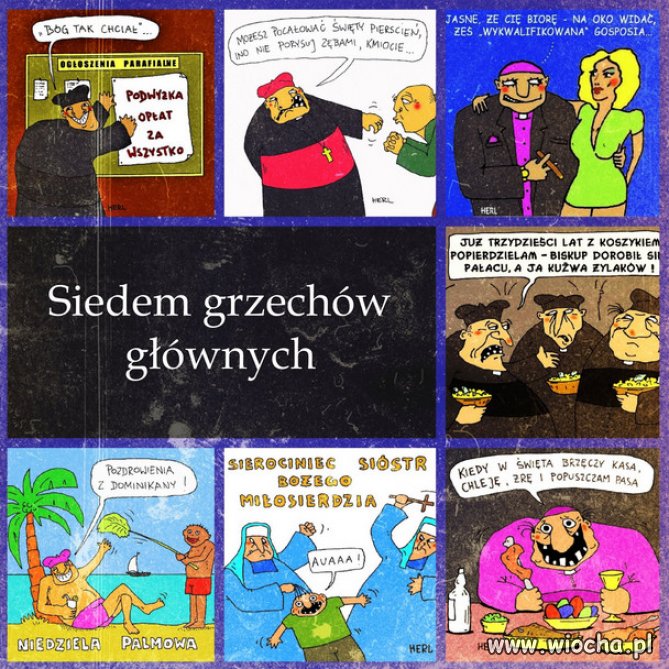 Siedem grzechów głównych:
