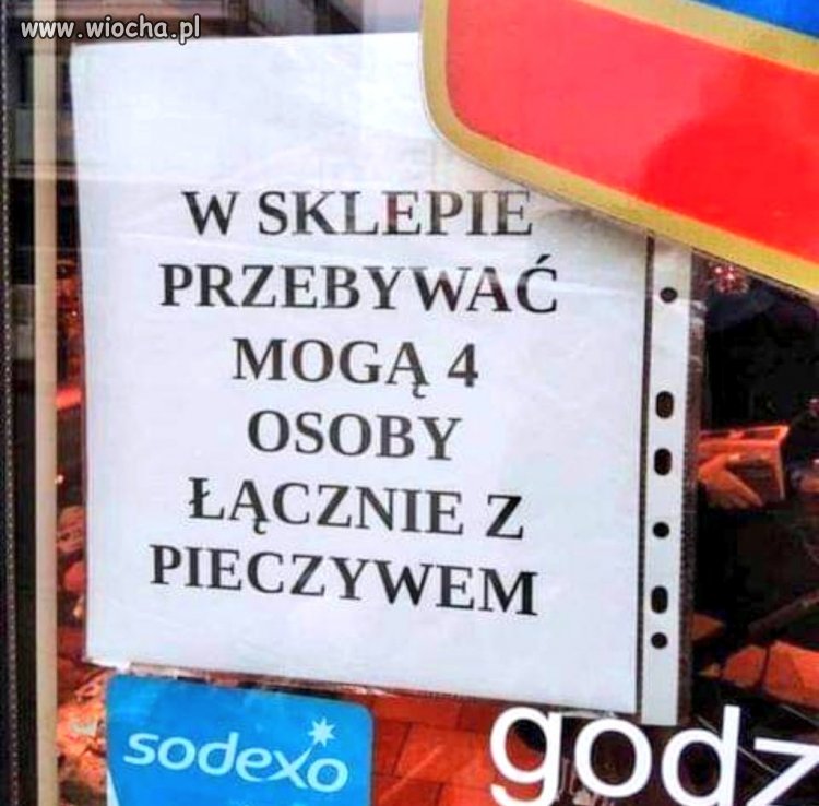Czy ja z bagietką liczę się za dwie osoby?