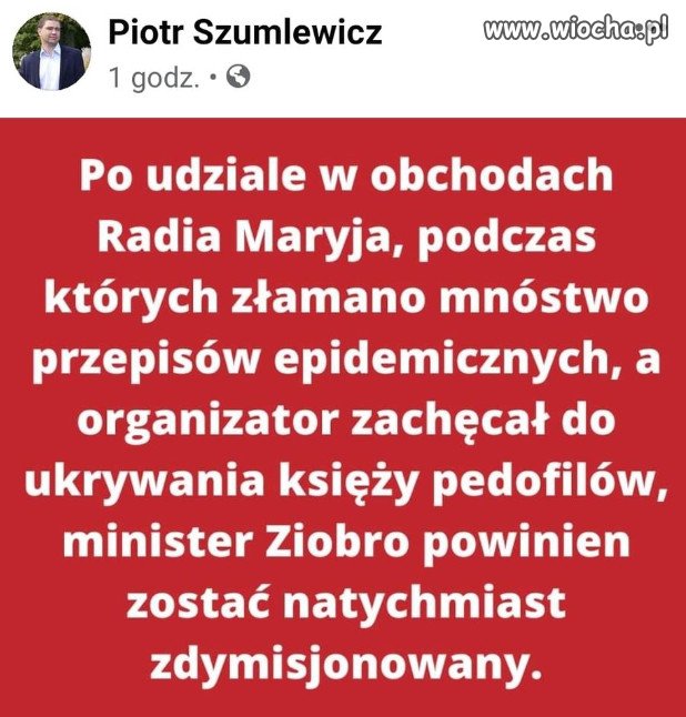  W normalnym kraju tak...W normalnym.