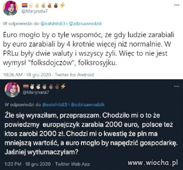 Wytłumaczyła...